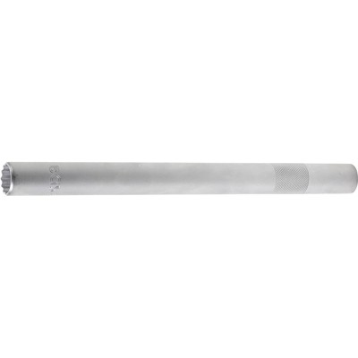 Zündkerzen-Einsatz Zwölfkant, extra lang Innenvierkant 10mm (3/8") SW 16mm von Bgs