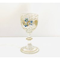 Vintage Schnapsglas Mit Handmalerei von Bharatkakhazana