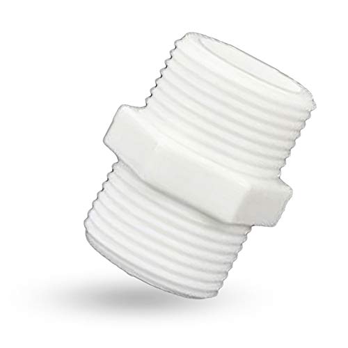 1 Zolll auf 1 Zoll DOPPELNIPPEL Verbindungsstücke HART-Plastik Weiss-Transparent Wasserfilter Osmose Filter Umkehrosmose 1 Zolll auf 1 Zoll DOPPELNIPPEL Verbindungsstücke HART-Plastik Weiss-Transparent Wasserfilter Osmose Filter Umkehrosmose von Bhgytec