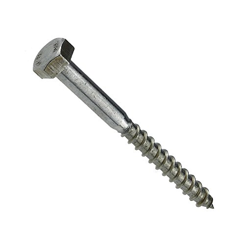 Sechskant-Holzschraube DIN 571 Edelstahl A2 12 x 160-10 Stück Sechskant-Holzschraube DIN 571 Edelstahl A2 12 x 160-10 Stück von Bhgytec