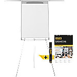 Bi-Office Dreibein-Flipchart Essential EA23062124 Blanko Magnetisch B1 Stiftablage Weiß, Grau von Bi-Office