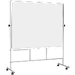 Bi-Office Revolver Plus Mobiles Wendbares Whiteboard Magnetisch Keramikstahl 1200 x 900 mm von Bi-Office