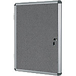 Bi-Office Schaukasten Enclore Indoor Felt Grau 72 x 98,1 cm von Bi-Office