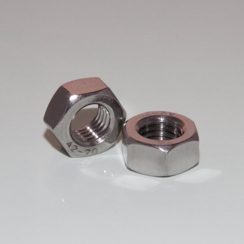 Sechskantmutter DIN 934 M 6 x 1 Edelstahl A4 blank 1000 Stk Sechskantmutter DIN 934 M 6 x 1 Edelstahl A4 blank 1000 Stk von BiBa-Schrauben