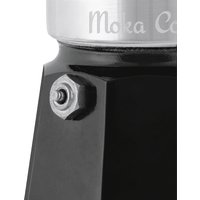 BIALETTI Espressokocher Moka Express Color 3 Tassen schwarz von Bialetti