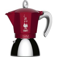 BIALETTI Espressokocher New Moka Induction 6 Tassen rot von Bialetti