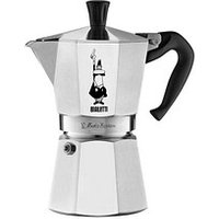 BIALETTI Moka Express 6 Espressokocher silber, 6 Tassen von Bialetti