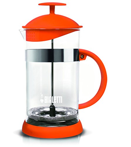 Bialetti 0006185 Kaffeebereiter, Glas, Orange, 16 x 11.5 x 22.5 cm von Bialetti