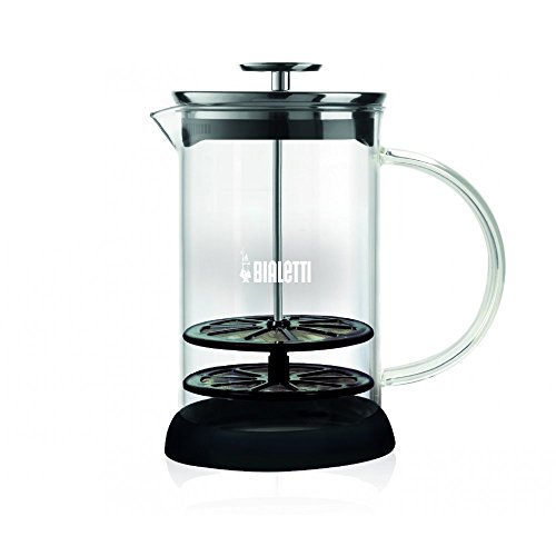 Bialetti Cappuccinatore, Perfect Cream, Mikrowellengeeignet, Spülmaschinenfest, 330 ml, Glas von Bialetti