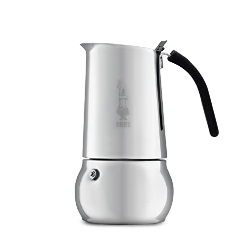 Bialetti 4885 0004885/CN Espressokocher, Aluminium, silber, 10 Tassen von Bialetti