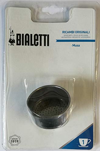 Bialetti 800500 0800500 Maschinenteile und Zubehör für Kaffeefilter, Aluminium, Stahl von Bialetti