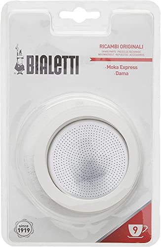 Bialetti Dichtungen und Filter für Espresso-Kaffeemaschinen mit 9 Tassen von Bialetti