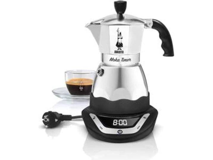 Bialetti Easy Timer 3 Tasse, Espressokocher, Gold von Bialetti