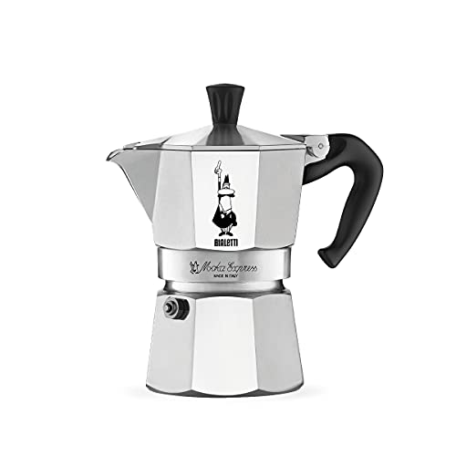 Bialetti Moka Express Mokkakanne, Aluminium Silber, 9-Cup von Bialetti