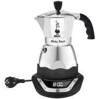 Bialetti Moka Timer - programmierbarer Espressokocher - schwarz - für 3 Tassen von Bialetti