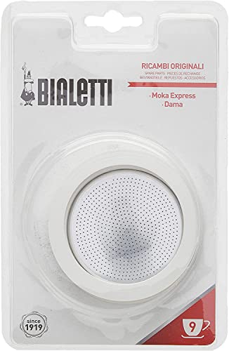 Bialetti Replacement Gaskets and Filter For 9 Cup Stovetop Espresso Coffee Makers von Bialetti