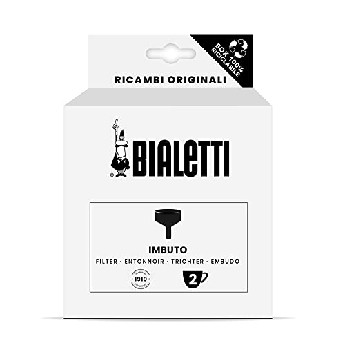 Bialetti Ricambi, Includes 1 Funnel Filter, Compatible with Moka Orzo Express 2 cups von Bialetti