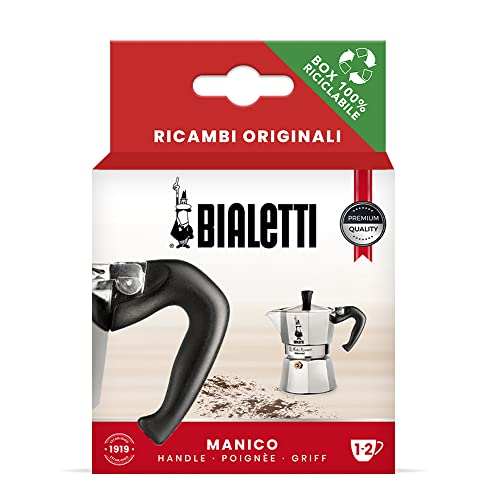 Bialetti Ricambi, Includes 1 Handle with Plug, Compatible with Moka Express and Elettrika (1/2 Cups) von Bialetti