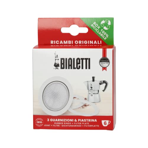 Bialetti Ricambi, Aluminium, 6 tazze von Bialetti