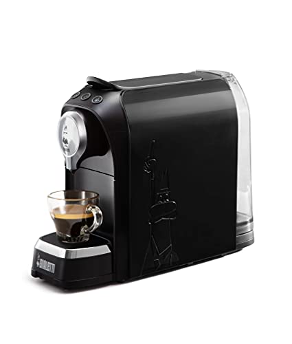Bialetti Super, Espresso-Kaffeemaschine für AluminiumKapseln, 1200 W, Schwarz von Bialetti
