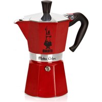 Italienische Kaffeemaschine 6 Tassen rot - 0004943 Bialetti von Bialetti