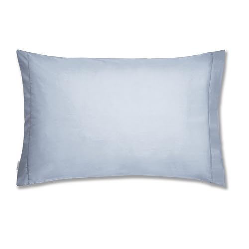 Plain Dyed Cotton Percal Denim 200TC Housewife Pillowcases 50 x 80 cm (2) von Bianca Cotton Soft