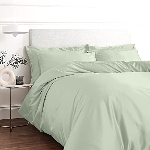 Bianca Bettwäsche-Set für Super-Kingsize-Betten, Fadenzahl 400, Baumwollsatin, Grün Bianca Bettwäsche-Set für Super-Kingsize-Betten, Fadenzahl 400, Baumwollsatin, Grün von Bianca
