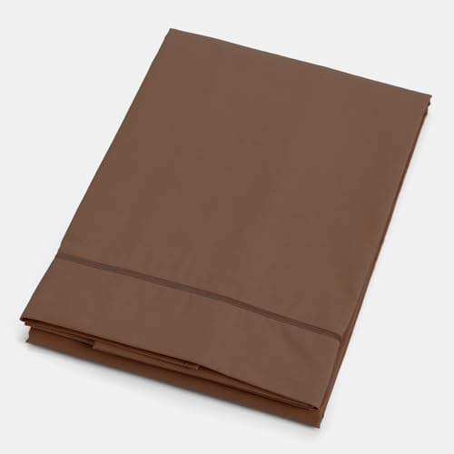 Plain Dyed Deep Bettlaken, 260 x 280 cm, Taupe Plain Dyed Deep Bettlaken, 260 x 280 cm, Taupe von Bianca