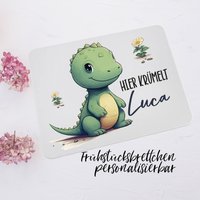 Frühstücksbrettchen Mit Namen Personalisiert/Vesperbrett Für Kinder Schneidebrett Aus Kunststoff, Langlebig & Robust Dino Dinosaurier3 Frühstücksbrettchen Mit Namen Personalisiert/Vesperbrett Für Kinder Schneidebrett Aus Kunststoff, Langlebig & Robust Dino Dinosaurier3 von BiancasHandgemachtes