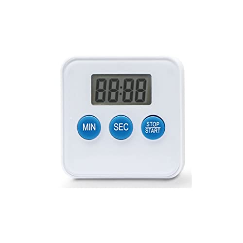 Litgas Digital Timer-Küche, Kunststoff, weiß, 6 x 6 x 1.7 cm von Litgas