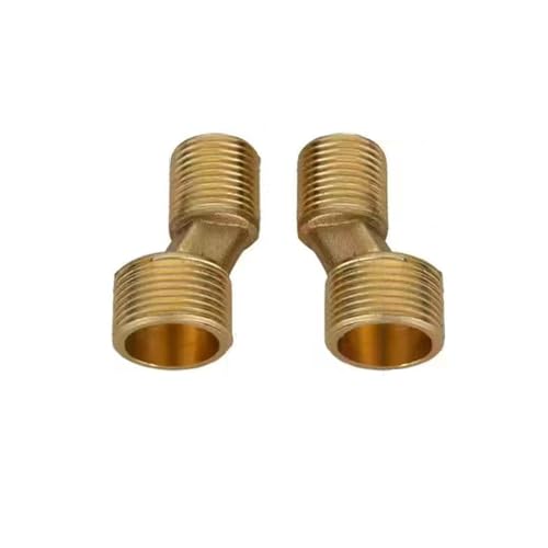 BiaoTeng Duscharmatur Adapter S-Anschluss Verstellbarer Schwenkarm Messing 2 Stück Universal S-Anschluss Set 50 mm BiaoTeng Duscharmatur Adapter S-Anschluss Verstellbarer Schwenkarm Messing 2 Stück Universal S-Anschluss Set 50 mm von BiaoTeng