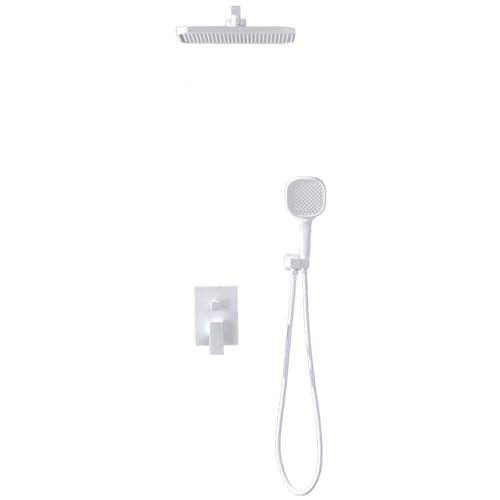 BiaoTeng Duschsystem Unterputz Set 3Mode mit Handbrause Duschsystem Wandmontage Duschamaturenset Regendusche Unterputz Weiß BiaoTeng Duschsystem Unterputz Set 3Mode mit Handbrause Duschsystem Wandmontage Duschamaturenset Regendusche Unterputz Weiß von BiaoTeng