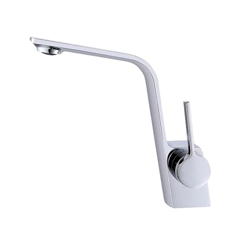 BiaoTeng Einhebelmischer Waschbecken Chrom Einhebelmischer Waschtischarmatur Warm und Kalt Badezimmerarmaturen Messing BiaoTeng Einhebelmischer Waschbecken Chrom Einhebelmischer Waschtischarmatur Warm und Kalt Badezimmerarmaturen Messing von BiaoTeng