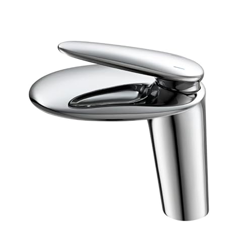 BiaoTeng Waschbecken Armaturen Bad Chrom Warm und Kalt Armatur Badezimmer Einhebel Wasserhahn Bad Messing BiaoTeng Waschbecken Armaturen Bad Chrom Warm und Kalt Armatur Badezimmer Einhebel Wasserhahn Bad Messing von BiaoTeng