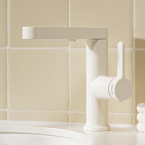 BiaoTeng Waschtischarmatur mit Ausziehbarer Brause 3 Strahlarten Warm und Kalt Einhebelmischer Waschbecken Mischbatterie Bad Ausziehbar Milch Weiß BiaoTeng Waschtischarmatur mit Ausziehbarer Brause 3 Strahlarten Warm und Kalt Einhebelmischer Waschbecken Mischbatterie Bad Ausziehbar Milch Weiß von BiaoTeng