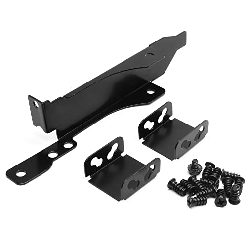 Biaungdo 3 Slots Dual Fan Mount Rack PCI Slot Bracket for 8cm/9cm/12cm Lüfter Computer Heizkörper Halter Fans Mount Rack Grafikkarten Halterung for Video Card DIY (1 Pack) von Biaungdo