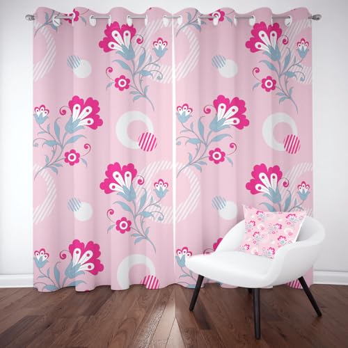 Biauyaii Abstrakte Blumen Vorhang mit Verdunkelung H210 x B132 cm 2er Pack Moderner Geometrie Vorhänge Blickdicht für Küche Balkontür Schlafzimmer Gardinen Hitzeschutz Türvorhang mit Ösen Biauyaii Abstrakte Blumen Vorhang mit Verdunkelung H210 x B132 cm 2er Pack Moderner Geometrie Vorhänge Blickdicht für Küche Balkontür Schlafzimmer Gardinen Hitzeschutz Türvorhang mit Ösen von Biauyaii