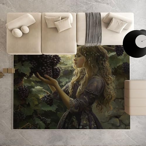 Biauyaii Zeichentrickfiguren Teppich Schlafzimmer 200 x 300 cm Filmstil Traube Teppiche rutschfest Waschbarer RugCarpet Weiche Kurzflor für Küche Esszimmer Kinderzimmer Biauyaii Zeichentrickfiguren Teppich Schlafzimmer 200 x 300 cm Filmstil Traube Teppiche rutschfest Waschbarer RugCarpet Weiche Kurzflor für Küche Esszimmer Kinderzimmer von Biauyaii