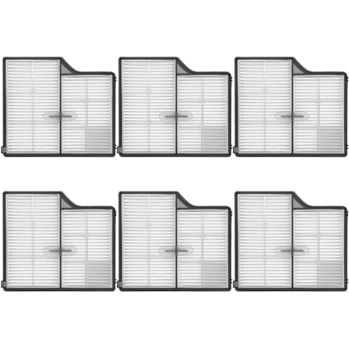 6 Stück HEPA-Filter kompatibel mit Roborock Saros 10 / G30 Ersatzfilter Zubehör für Roboter-Staubsauger, Waschbare Staubsaugerfilter Ersatzteile von Bibemorol