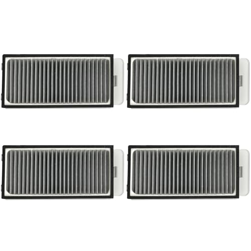 HEPA Filter kompatibel mit Dreame X50 Ultra Complete/X50 Master/L50 Pro Ultra/S40 Enhanced Edition/X40 Pro Enhanced/X40 Plus Saugroboter Zubehör, Ersatzteilfilter Waschbarer Filter 4 Stück von Bibemorol