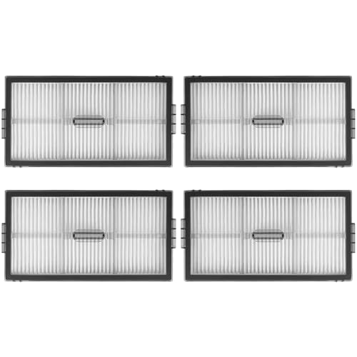 HEPA-Filter kompatibel mit Roborock Saros 10R / G20S Ultra, Waschbare Ersatzfilter Zubehör für Roboter-Staubsauger, Staubsaugerfilter Ersatzteile 4 Stück von Bibemorol