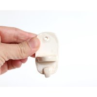 Schlüsselbrett Mini Wandregal Wand Liebe Altar Schrein Creme Farbe Niedlich Wanddekor Sammlerstücke Handgemachte Keramik Minimalistisch von Biberklau