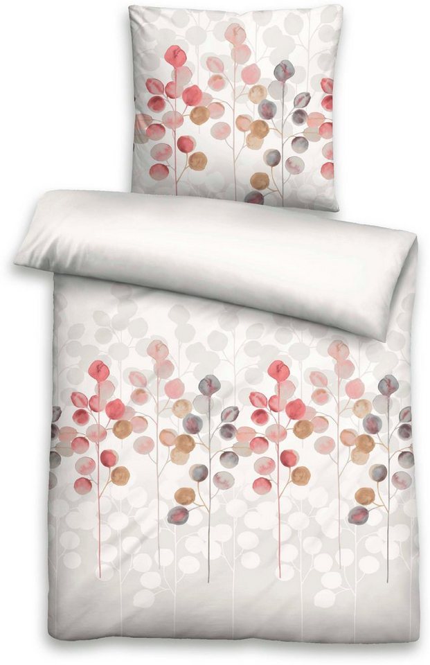 Biberna Bettwäsche Ella, Seersucker, 2 teilig, absolut bügelfrei, 100% Baumwolle, mit Reißverschluss, ganzjährig Biberna Bettwäsche Ella, Seersucker, 2 teilig, absolut bügelfrei, 100% Baumwolle, mit Reißverschluss, ganzjährig von Biberna