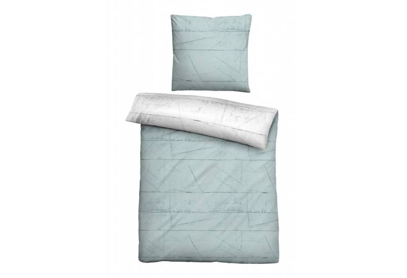 Biberna Bettwäsche Biberna Baumwoll-Satin Bettwäsche 135 x 200 cm + 80 x 80 cm, ciel Biberna Bettwäsche Biberna Baumwoll-Satin Bettwäsche 135 x 200 cm + 80 x 80 cm, ciel von Biberna