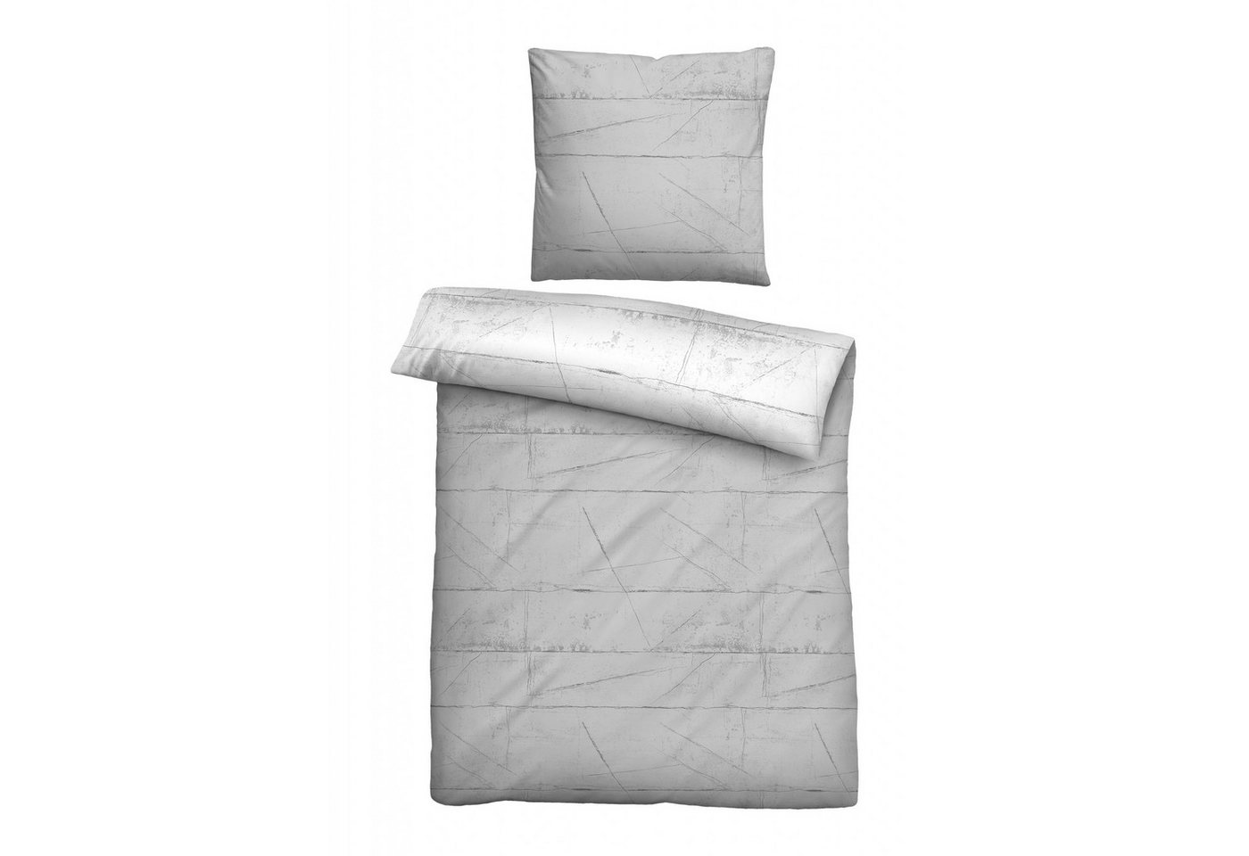 Biberna Bettwäsche Biberna Baumwoll-Satin Bettwäsche 135 x 200 cm + 80 x 80 cm Biberna Bettwäsche Biberna Baumwoll-Satin Bettwäsche 135 x 200 cm + 80 x 80 cm von Biberna