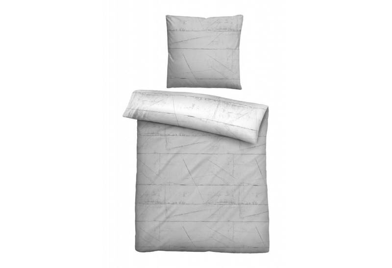 Biberna Bettwäsche Biberna Baumwoll-Satin Bettwäsche 135 x 200 cm + 80 x 80 cm Biberna Bettwäsche Biberna Baumwoll-Satin Bettwäsche 135 x 200 cm + 80 x 80 cm von Biberna