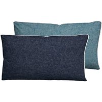Biberna Kissenbezug "Hermal" (1 Stück), Wendekissenbezug, Made in Germany zertifiziert, geeignet im Winter von Biberna