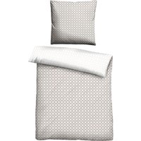 Biberna Wendebettwäsche "Combinate in Gr. 135x200, 155x220 oder 200x200 cm" 2 Stk. tlg. Bettwäsche aus Baumwolle, zeitlose Bettwäsche mit Wendeoptik von Biberna