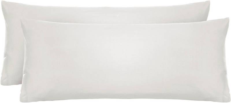 Biberna Kissenbezug Michi Feinjersey mit Reißverschluss, (2 Stück), verschiedene Größen, Feinjersey Kissenhülle aus 100% Baumwolle von Biberna