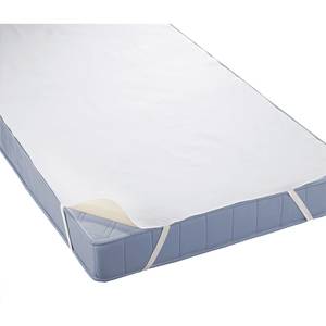 home24 Matratzenauflage Molton II wasserdicht 90 x 200cm Weiß von home24